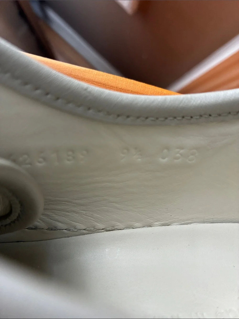 Gucci Beige Cream Canvas & Leather Sneakers